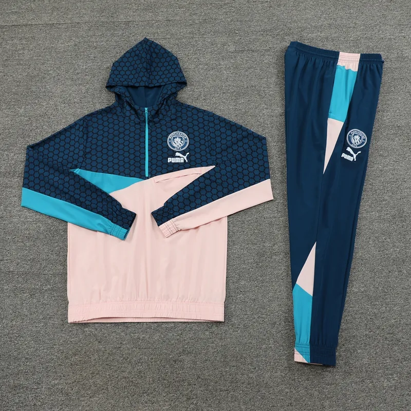 23-24 Manchester City Hoodie Long Sleeve Training Suit Yupoo 1