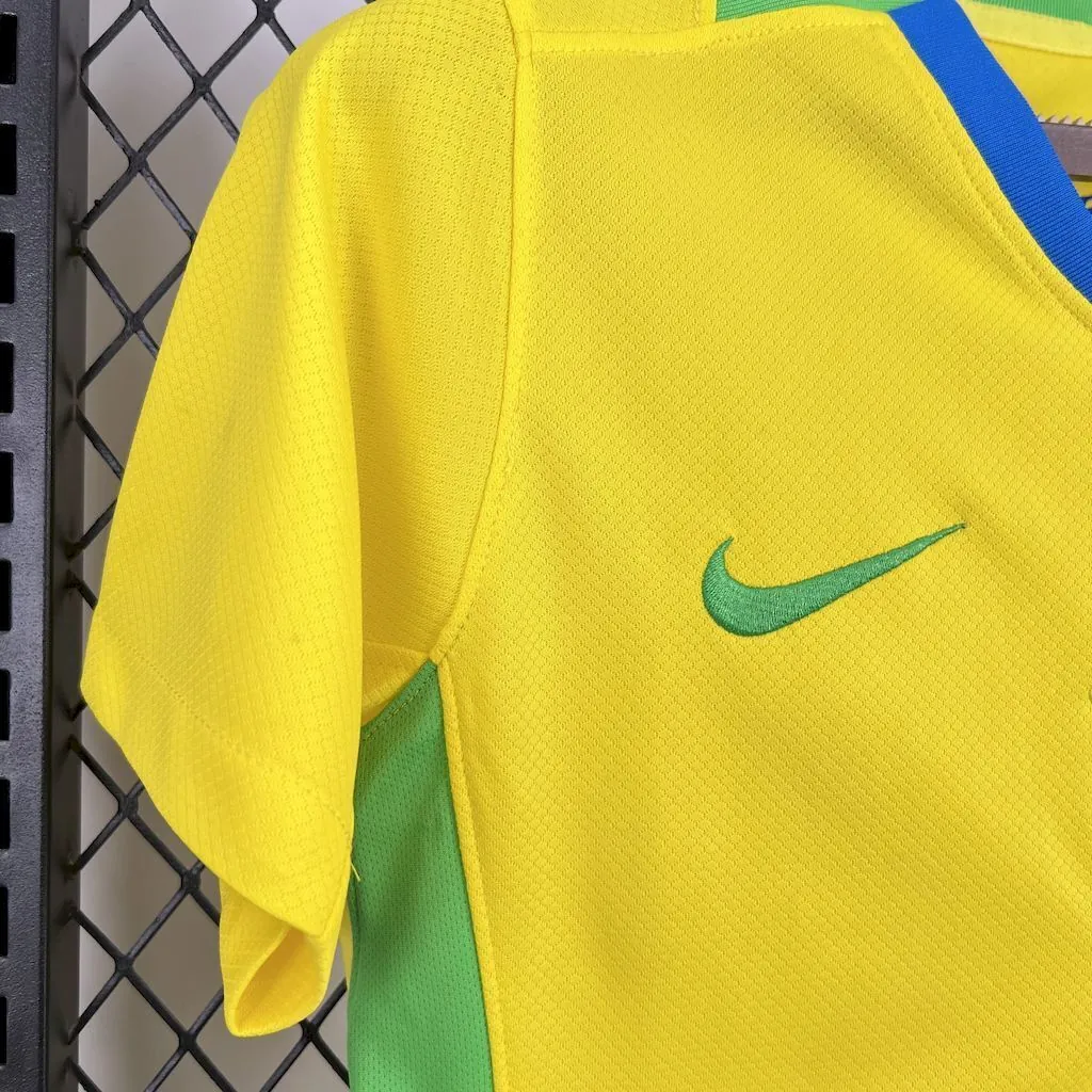 2025 Brazil Home Women Shirt Lady Tee AAAAJersey Supply Yupoo 3