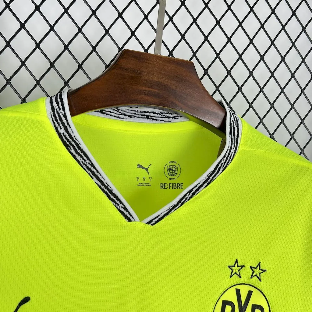25-26 Dortmund Collaboration Green Long Sleeve Special Edition Shirt AAAAJersey Supply Yupoo 2