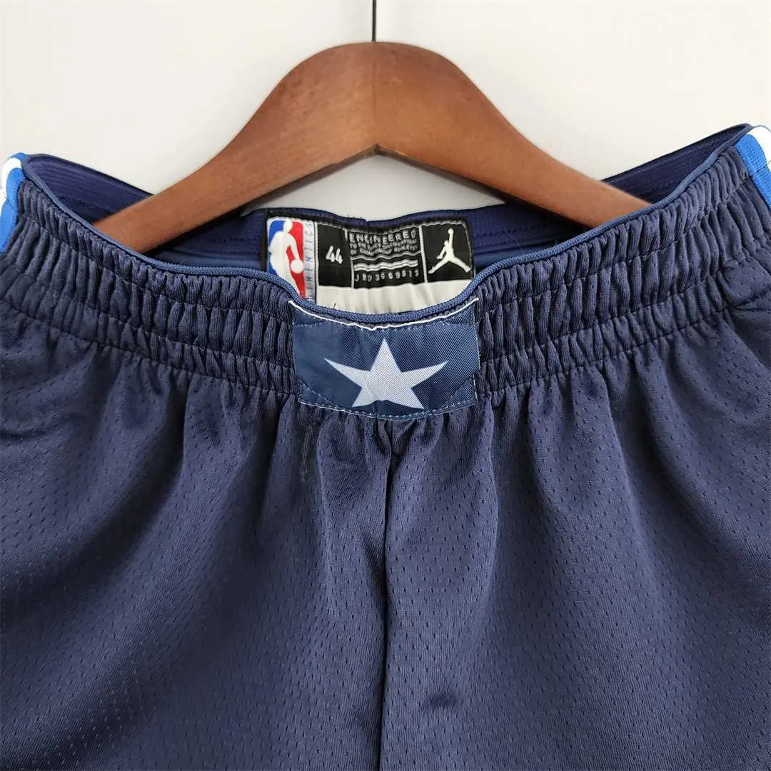 Dallas Mavericks NBA Shorts Royal Blue 6