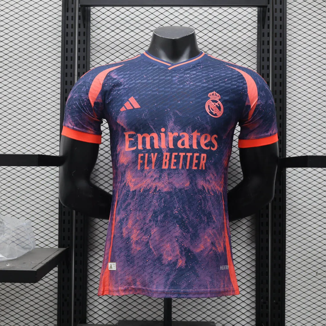 24-25 Real Madrid Special Edition Navy Player Version Shirt Sport AAAAJersey Yupoo 3