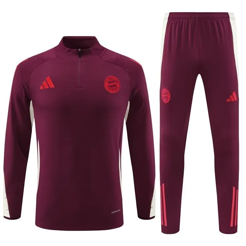 24-25 Bayern Long Sleeve Training Suit Football Shirts 3