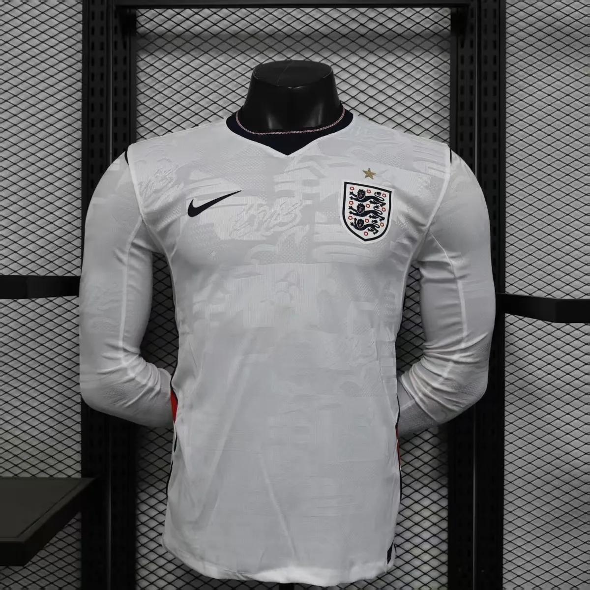 2026 World Cup England Home Kit Player Version Long Sleeve Football Shirt AAAAJersey Dropship Y 8