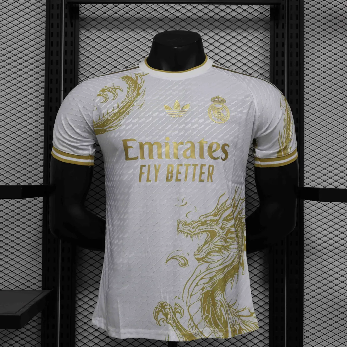 24-25 Real Madrid Gold Dragon Special Edition Player Version Shirt AAAAJersey Supplier Yupoo 5