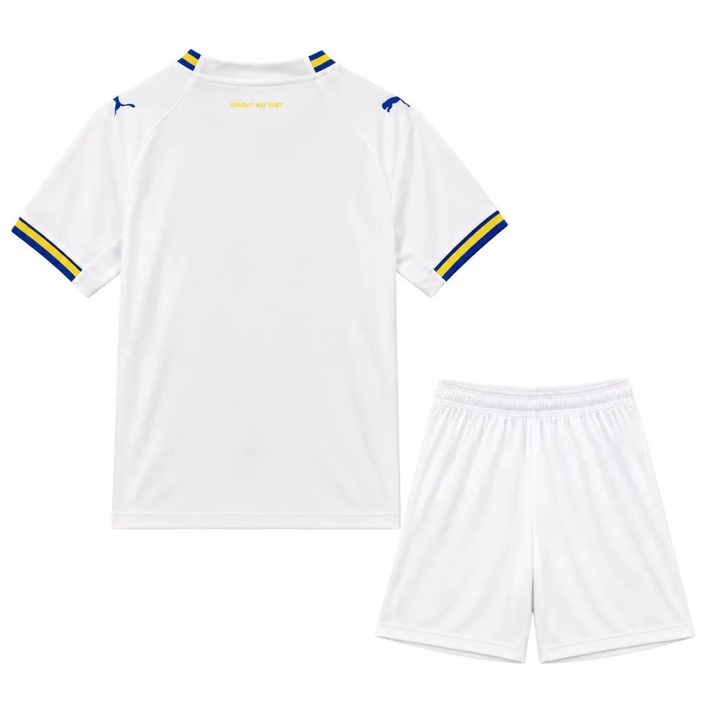 26-27 Marseille Home Kid Kits Youth Football Apparels AAAAJersey Supply Yupoo 4 1