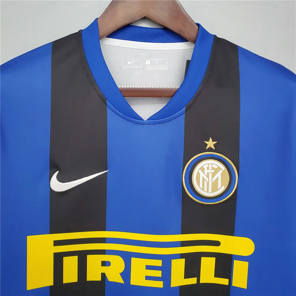 08-09 Inter Milan UCL home with patch and fonts 5