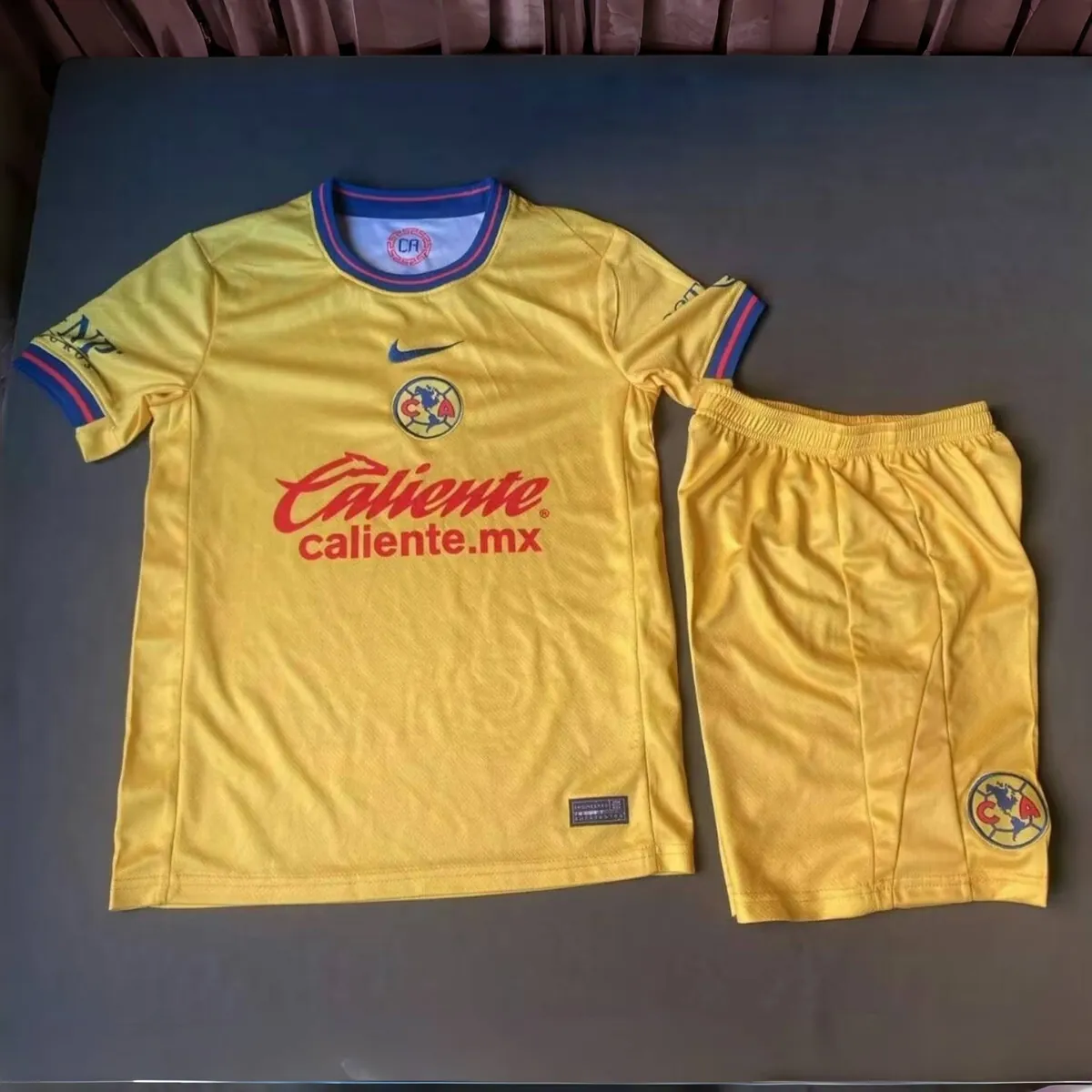 24-25 Club America Home Kid Kits Youth Apparels Sport AAAAJersey Yupoo 2