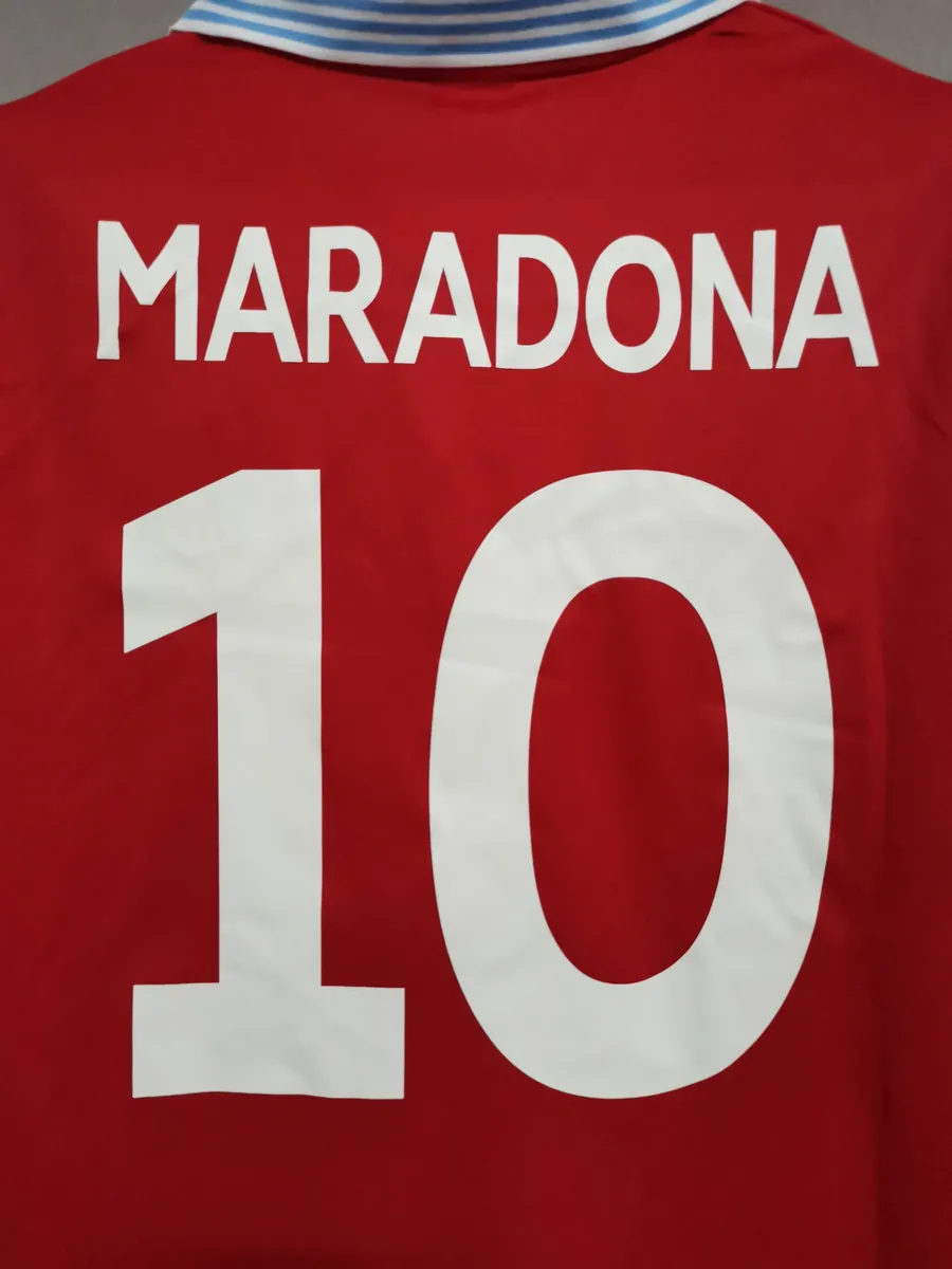 88-89 Napoli away red 6