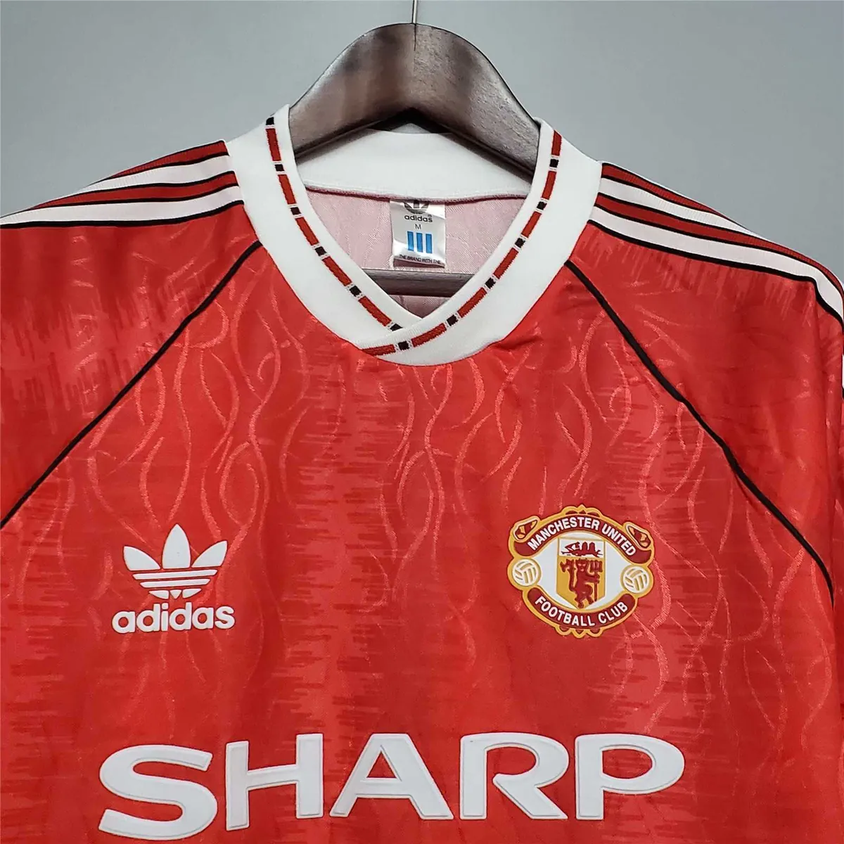 91-92 Manchester United home 3