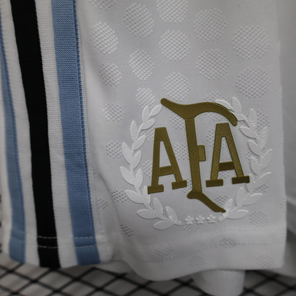 2025 Argentina 50th White Player Version Shorts AAAAJersey Supplier Yupoo 1