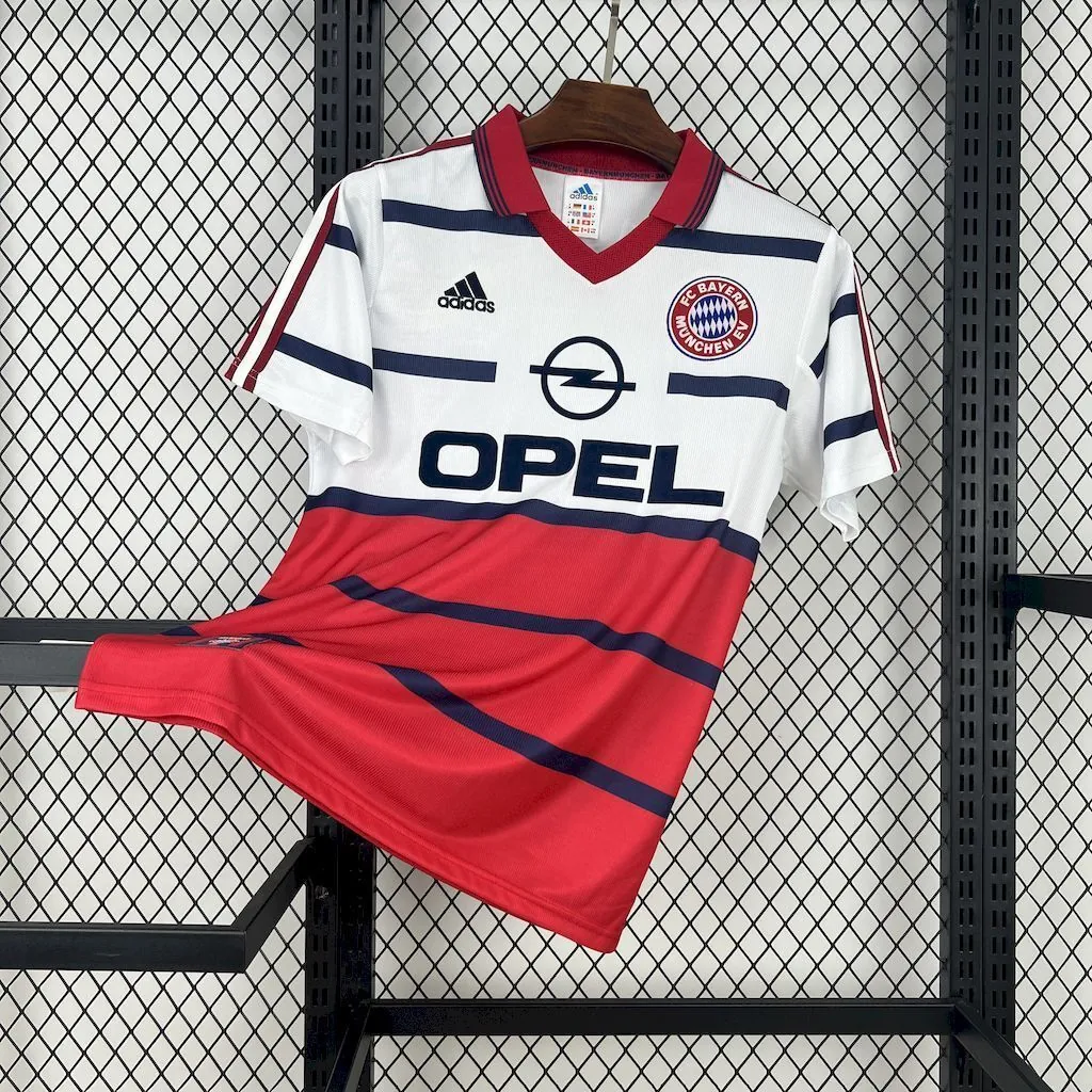 98-00 Bayern Munich Home Retro Kit Vintage Shirt AAAAJersey Yupoo 6