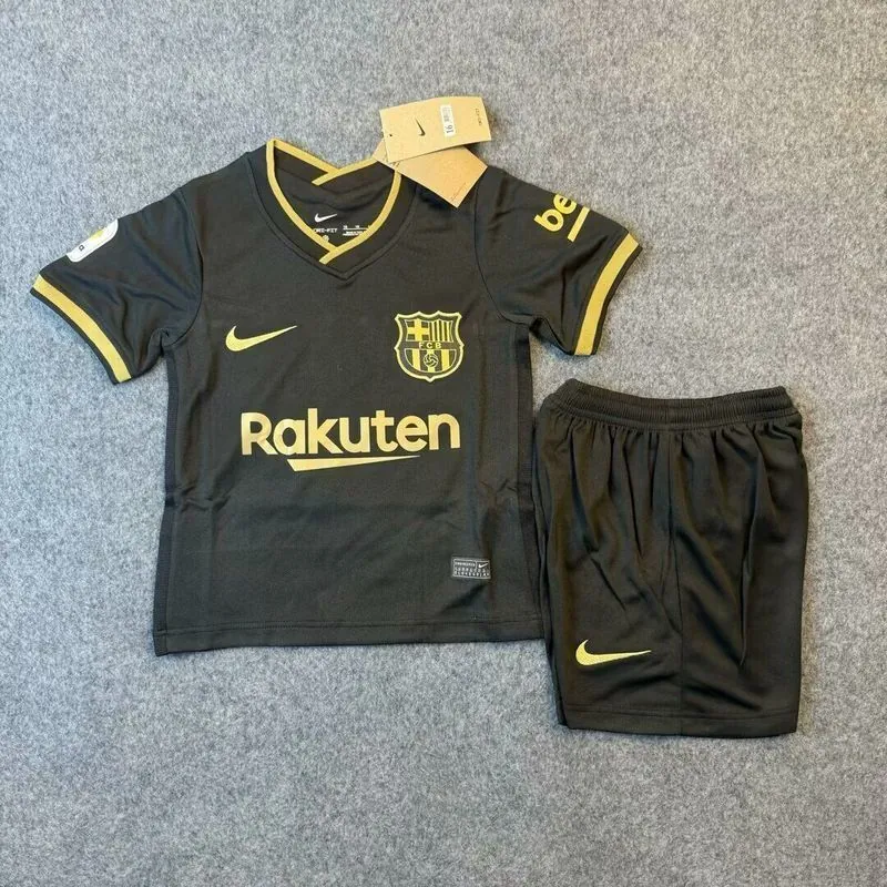 20-21 Barcelona Away Retro Kid Kits Youth Apparels Soccer AAAAJersey Yupoo 2