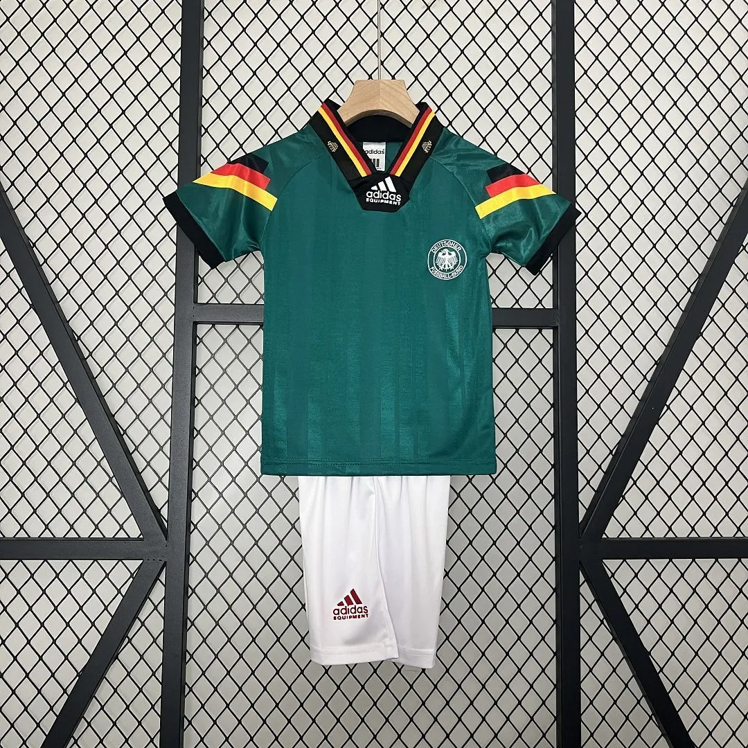 1992 Germany Away Retro Kids Kits Euro Cup Shirt Football Jerseys Yupoo 10