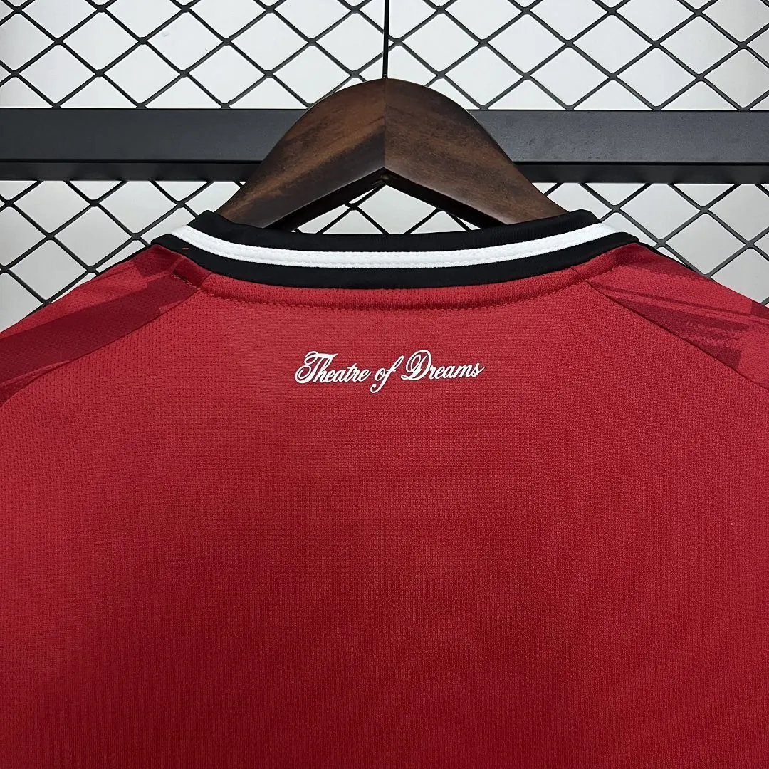 25-26 Manchester United Home Kit Football T-Shirt AAAAJersey Yupoo 6