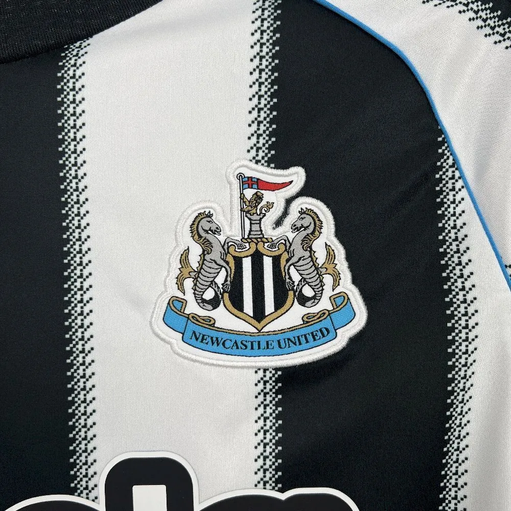 25-26 Newcastle United Home Kit Football Long Sleeve T-Shirt AAAAJersey Supplier Yupoo 2