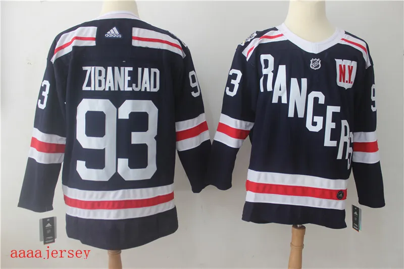 New York Rangers Ice Hockey jersey M-3XL 纽约游骑兵队冰球服 3