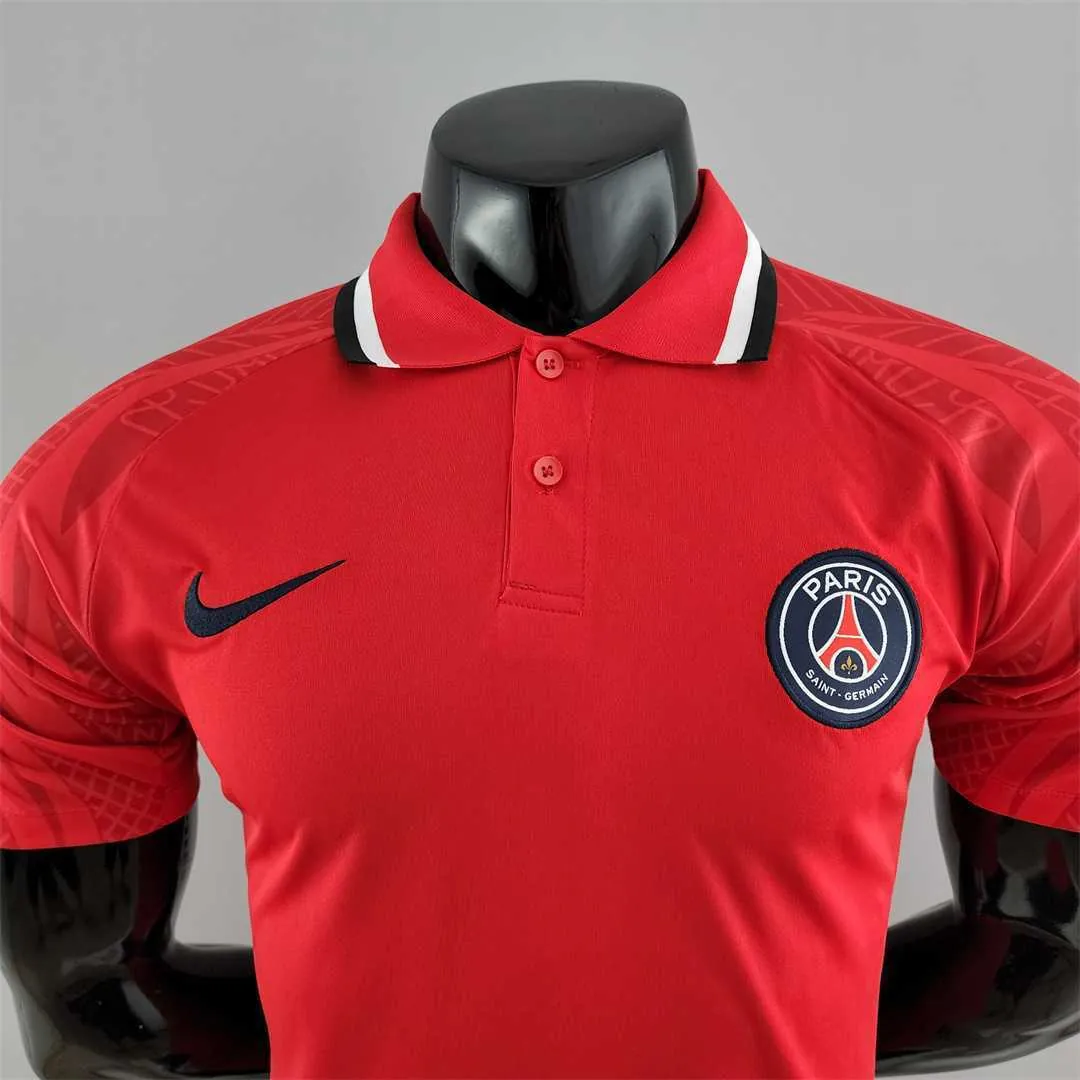 22-23 PSG red POLO 5