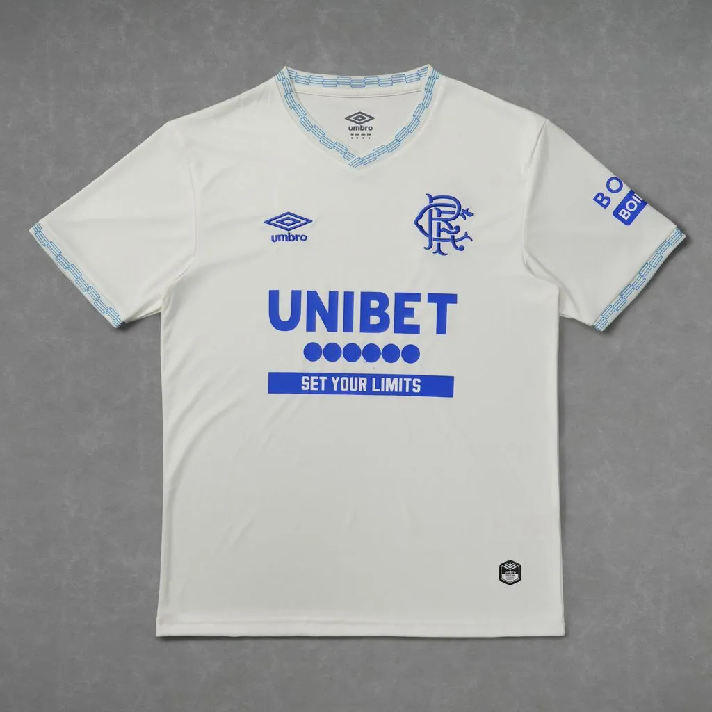 26-27 Rangers Mens Away Kit Football T-Shirt AAAAJersey Supply Yupoo 8 7