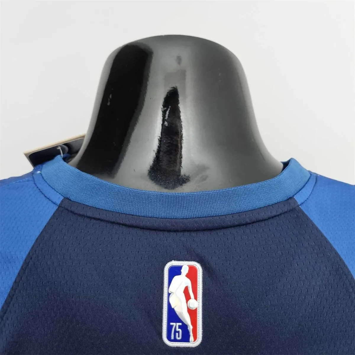75th Anniversary Minnesota Timberwolves Edwards #1 Royal Blue NBA Jersey 3