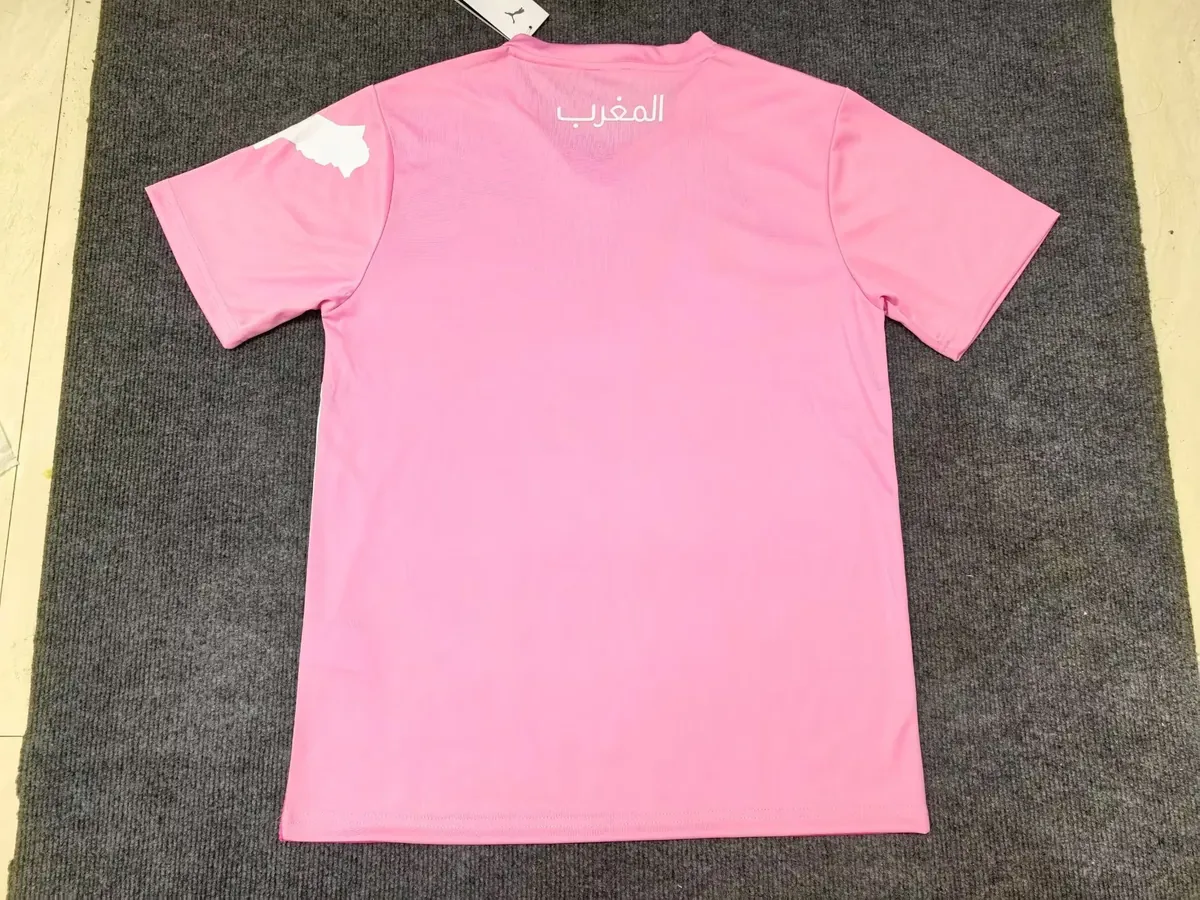 2025 Morocco Special Edition Kit été Pink Shirt Football Uniform AAAAJersey Supply Yupoo 1