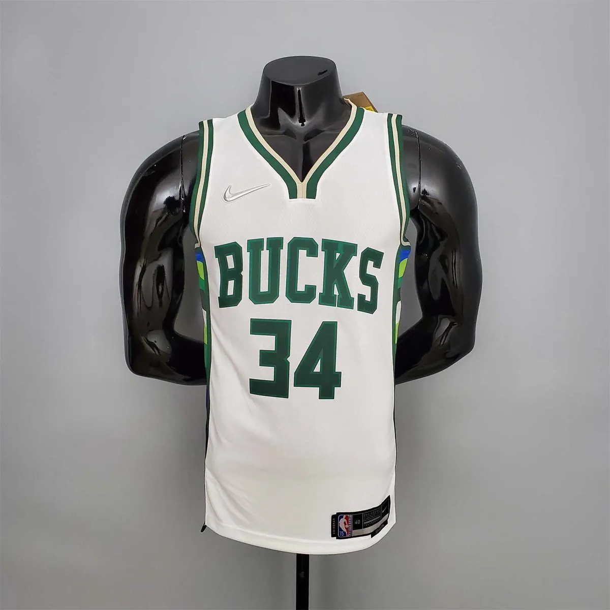 2022 ANTETOKOUNMPO#34 Bucks White 9