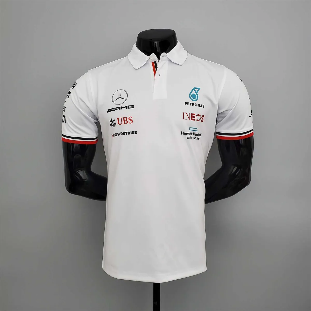 F1 Formula One racing suit; Mercedes POLO White 13