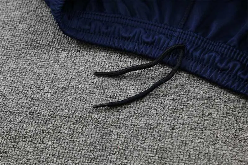 Polo Jordan PSG white sapphire blue print 1