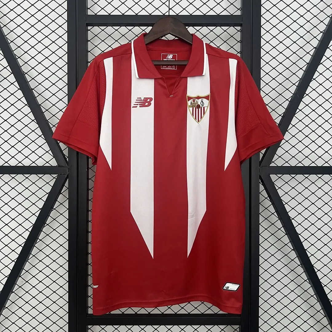 15-16 Sevilla Home Retro Kit Vintage Shirt AAAAJersey Dropship Yupoo 10