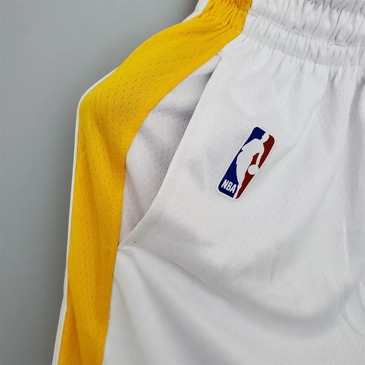 Lakers White Shorts 5