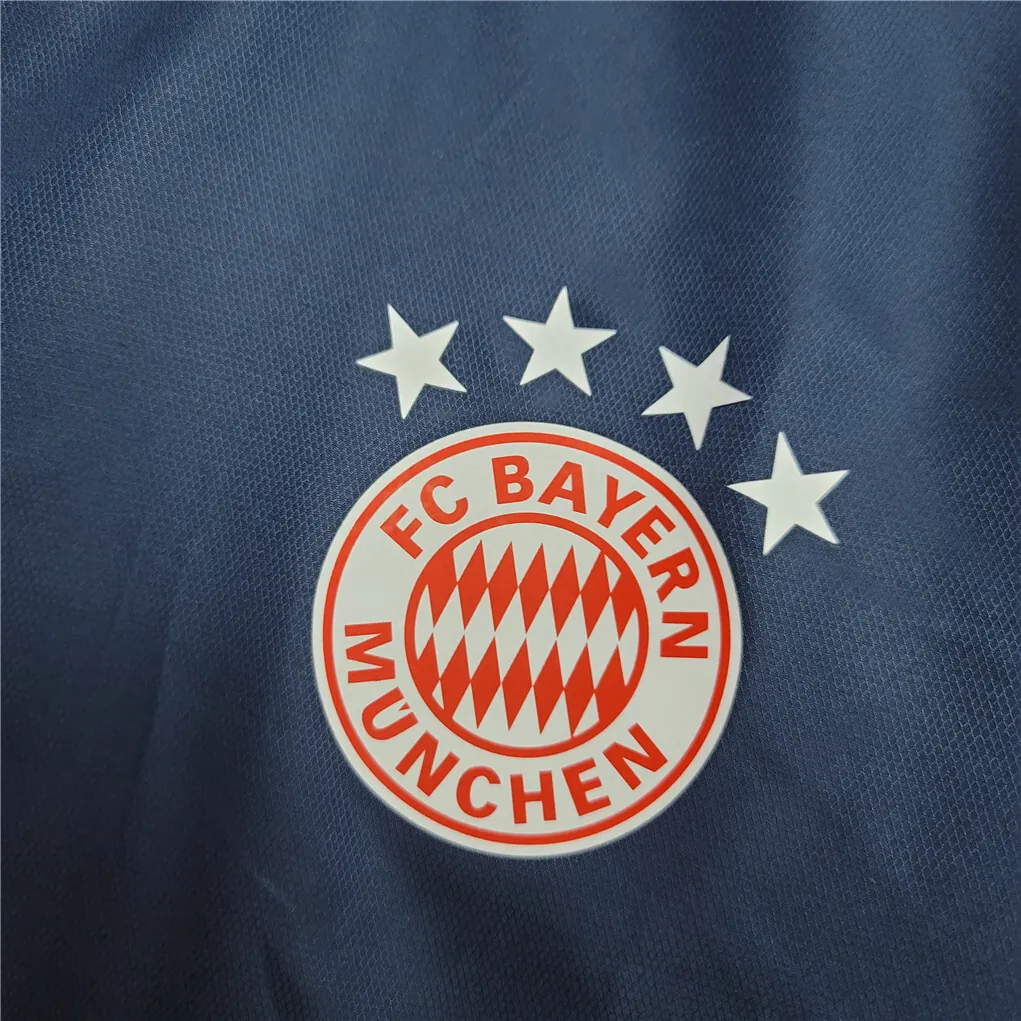 20-21 Bayern Munich royal blue windbreaker 2