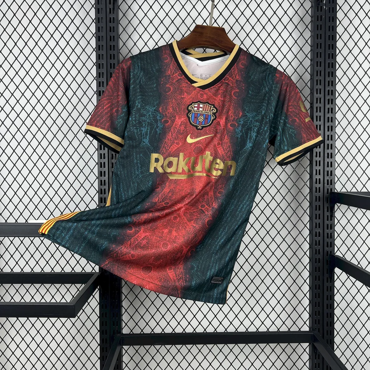 25-26 Barcelona Mens Concept Edition Red T-Shirt Soccer Uniform AAAAJersey Supplier Yupoo 2
