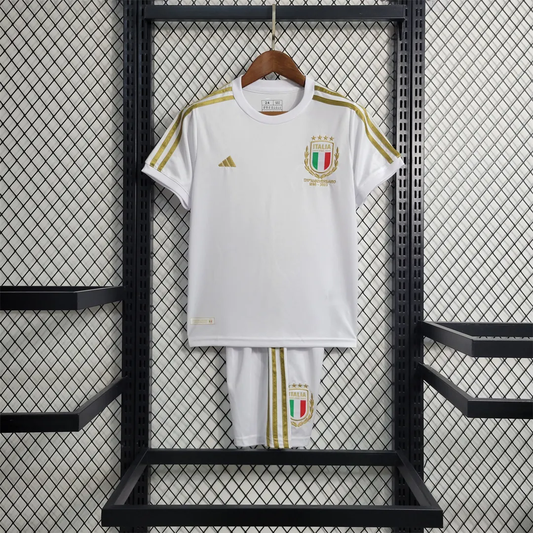 2023 Kids Italy White Commemorative Edition Size 16-28 11