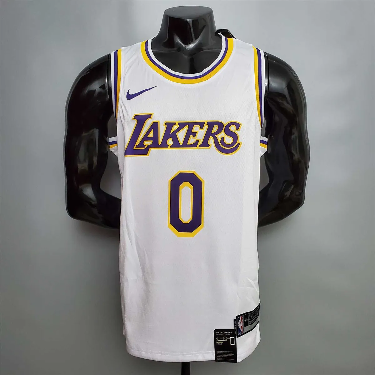 KUZMA #0 Lakers Round neck white 7