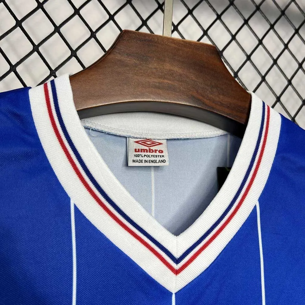 82-84 Rangers Home Retro Kit Vintage Shirt Sport AAAAJersey Yupoo 2