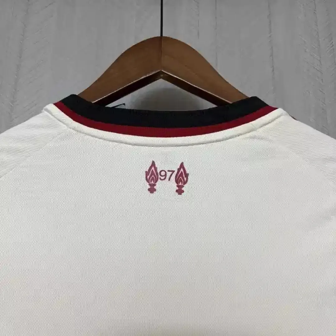 25-26 Liverpool Away Long Sleeve Kit Football Apparels AAAAJersey Wholesale Yupoo 8