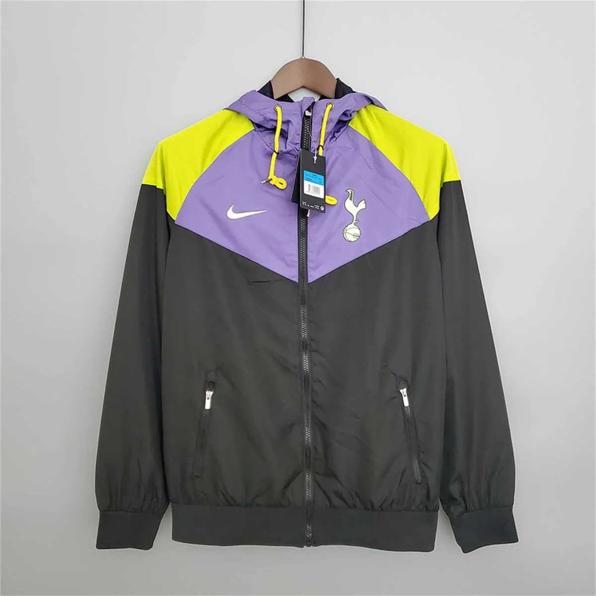 21-22 Tottenham Hotspur purple-black windbreaker 9