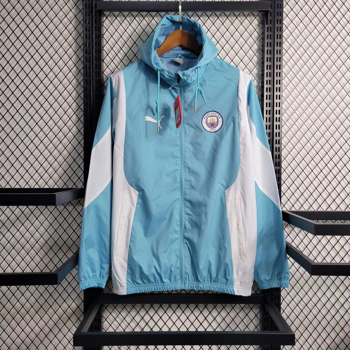 23-24 Manchester City Windbreaker Hoodies Jackets Yupoo 2