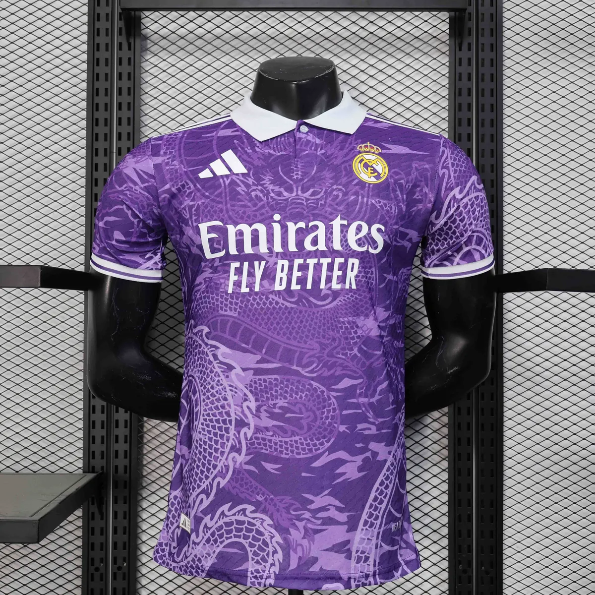 25-26 Real Madrid Purple Dragon Special Edition Kit Player Version Shirt AAAAJersey Dropship Yu 3