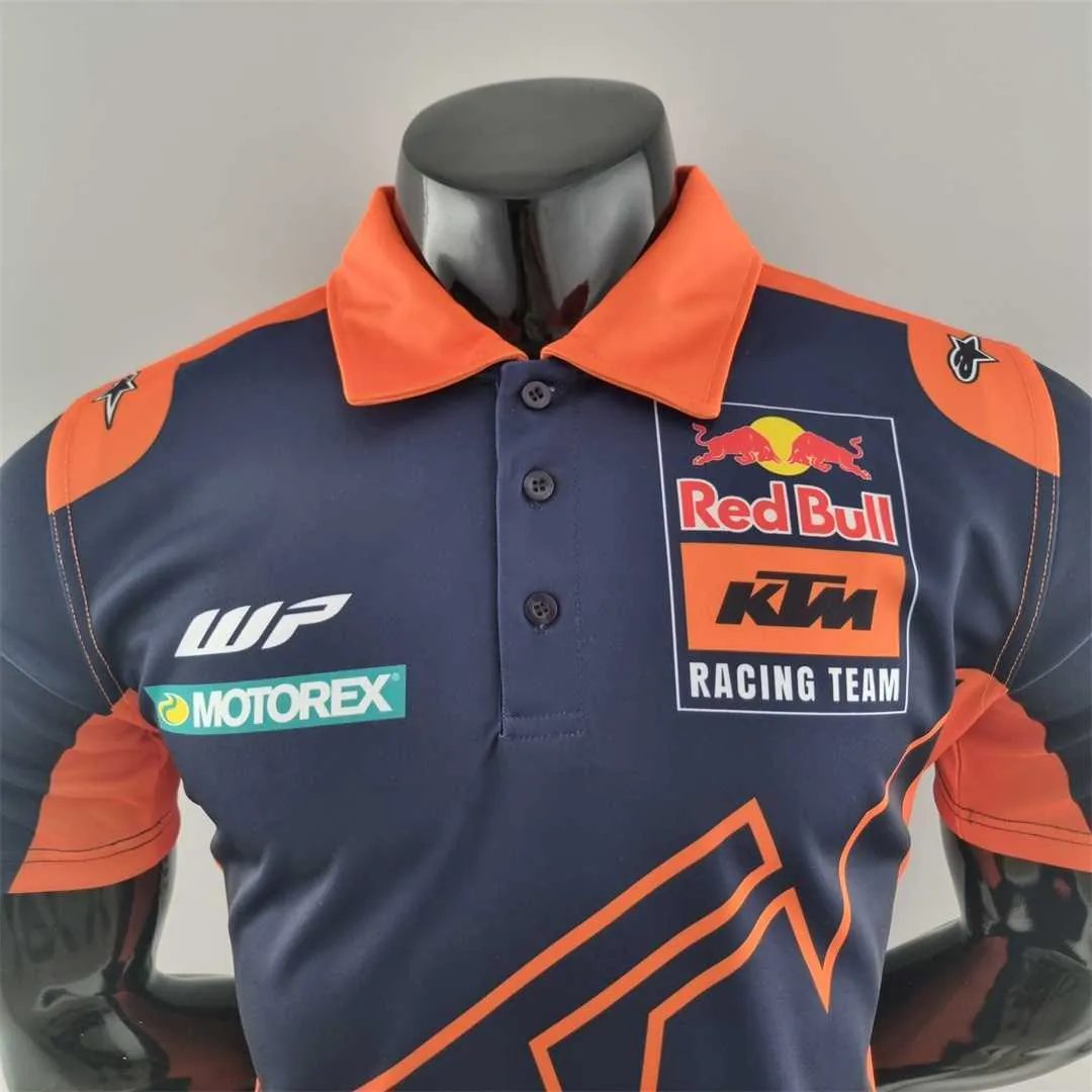 2022 F1 Formula One; KTM Polo Blue Orange 3