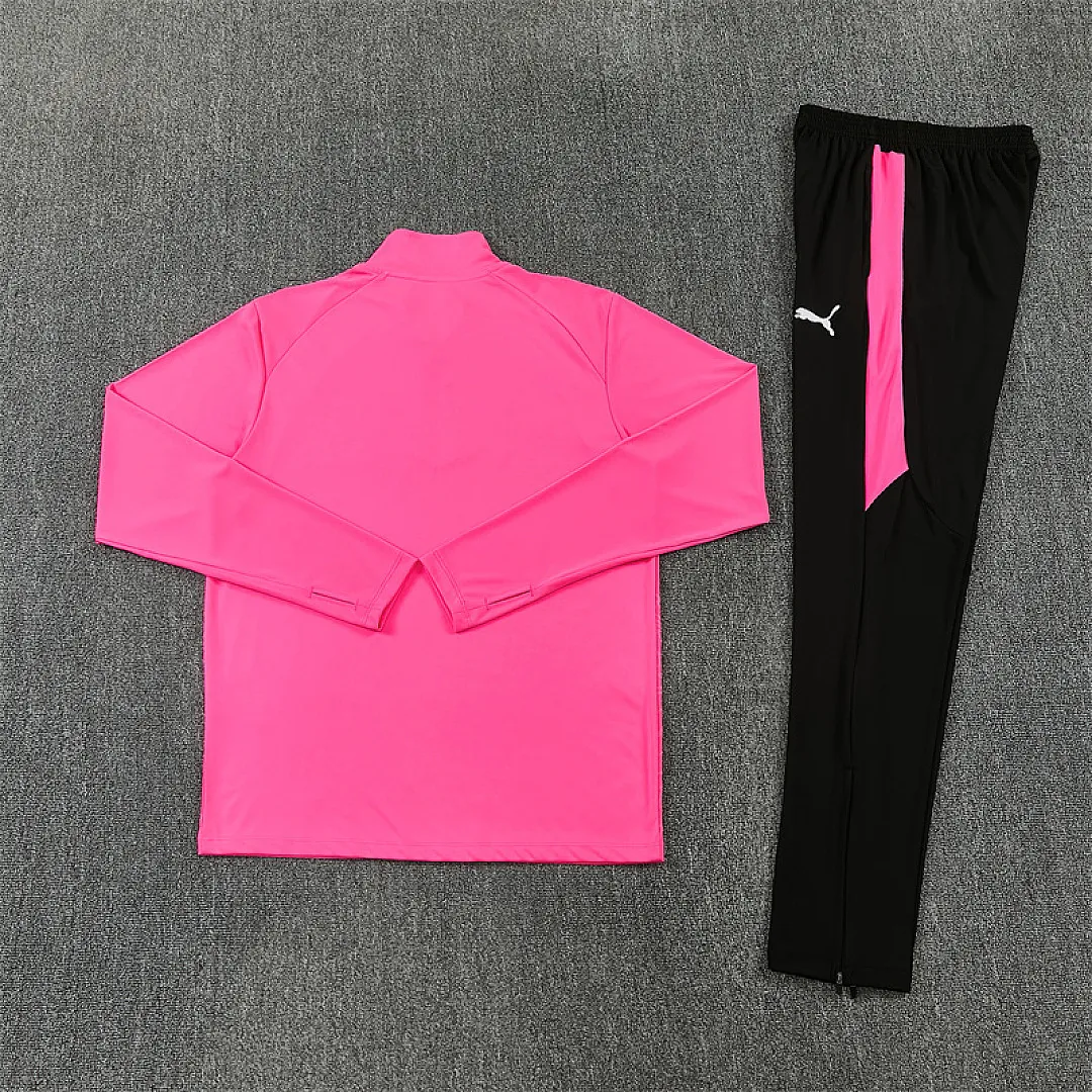 2026 Portugal Mens Kit Football Pink Training Long Sleeve Suit Yupoo 11 8