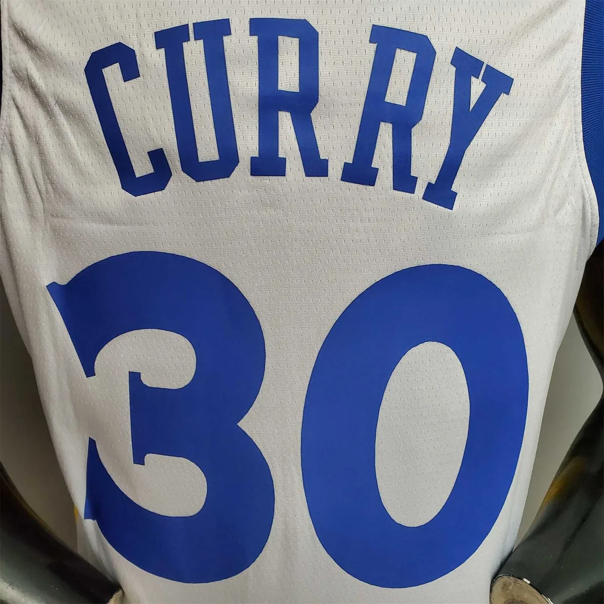Curry #30 Golden State Warriors white 6