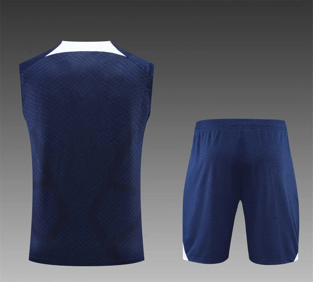 22-23 PSG vest training suit kit dark blue 10
