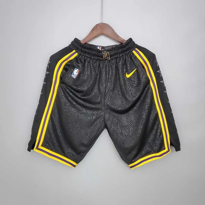 Lakers black NBA Pants Black 8