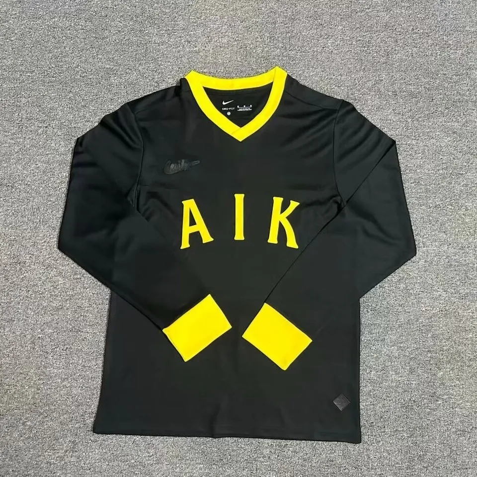 24-25 AIK Sonina 100th Anniversary Kit Long Sleeve Special Edition Shirt Football Replicas Yupo 2