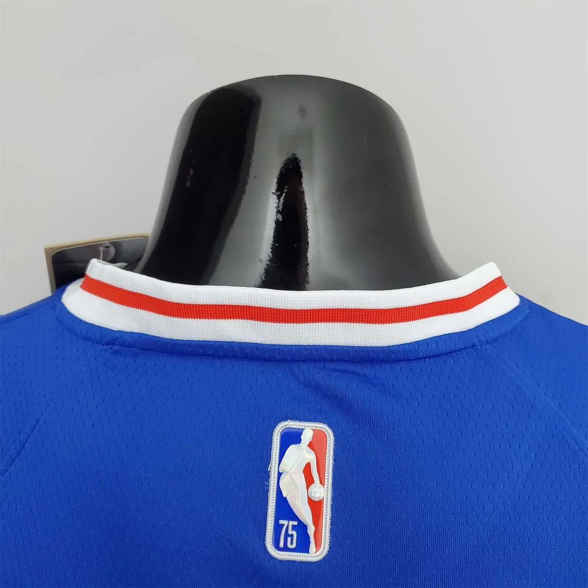 75th Anniversary Philadelphia 76ers IVERSON#3 Blue NBA Jersey 8