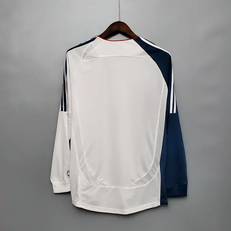 06-07 Retro Long Sleeve Liverpool Soccer Jersey Away S-2XL 3