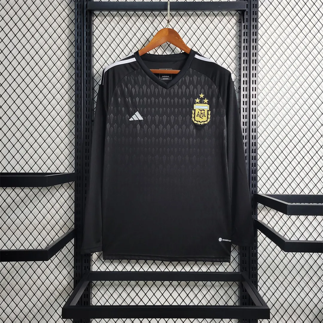 2023 Argentine Black Long Sleeve Size S-XXL 9