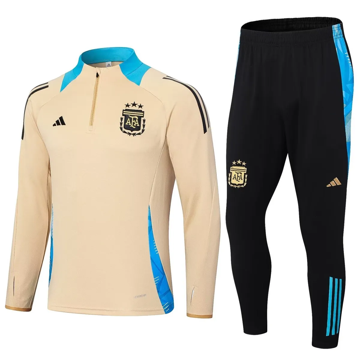 2024 Argentina Long Sleeve Training Suit Football Shirts 3