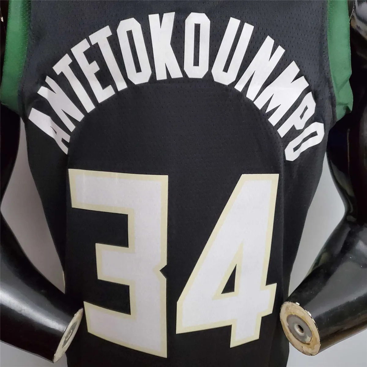 Antetokounmpo#34 Bucks Black 1