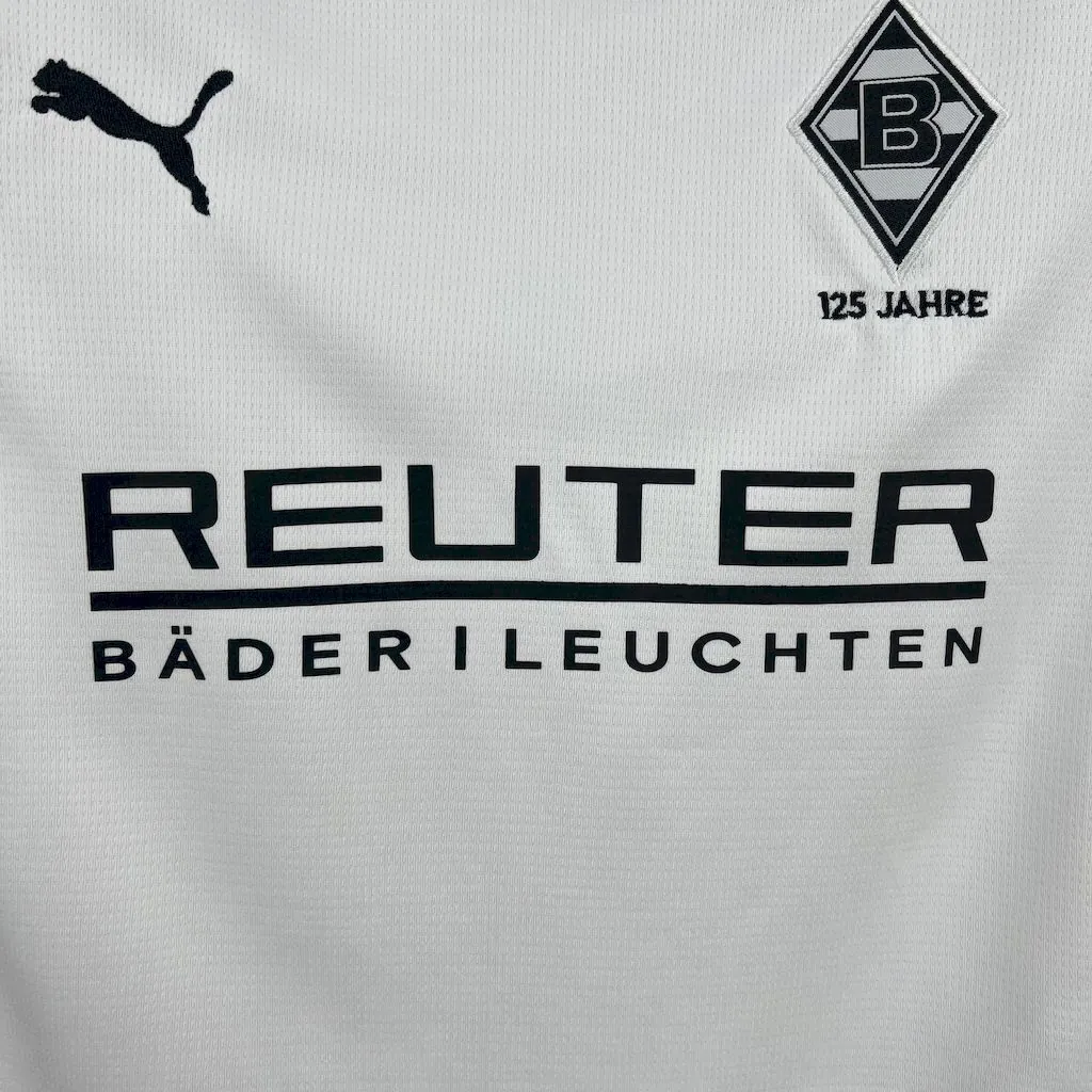 25-26 Borussia Mönchengladbach Home Kid Kits Youth Apparels 6